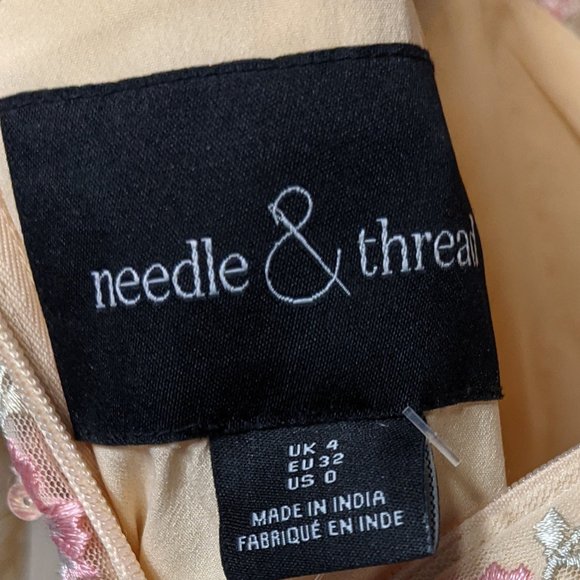 Needle & Thread | Wallflower Dress in Papaya Blush - Picture 6 of 12